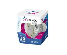 Лампа светодиодная Космос MR16 Софит GU10 220В 5Вт 540Лм 4500К 50х54мм картинка 